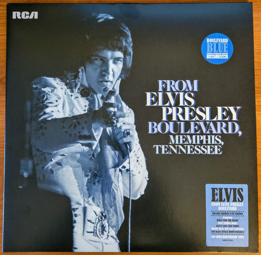 PRESLEY, ELVIS - FROM ELVIS PRESLEY BOULEVARD : 2LP BLACK - LP