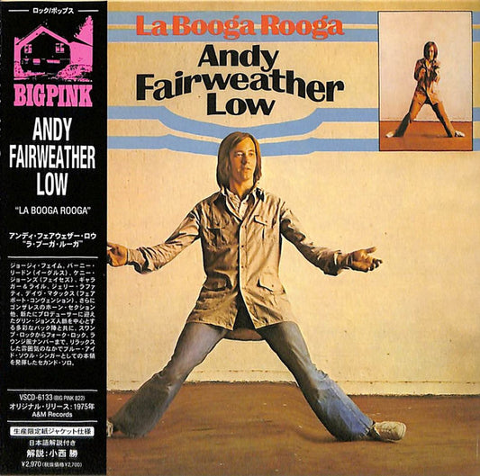 FAIRWEATHER LOW, ANDY - LA BOOGA ROOGA : JAPANESE CARD SLEEVE - CD