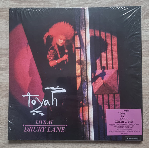 TOYAH - LIVE AT DRURY LANE: 2LP PINK - LP