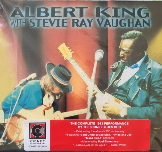KING, ALBERT / STEVIE RAY VAUGHAN - IN SESSION : 2CD DELUXE EDITION (2024) - CD