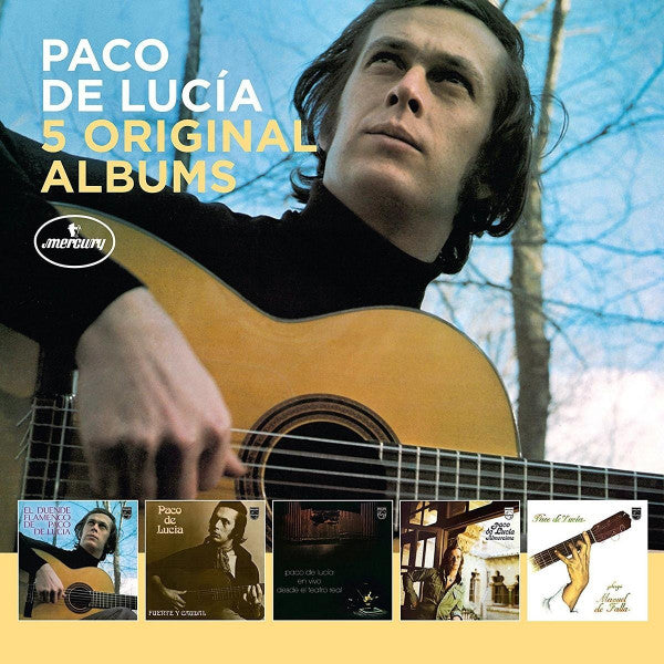 DE LUCIA, PACO - 5 ORIGINAL ALBUMS VOL 1 : 5CD SET - CD