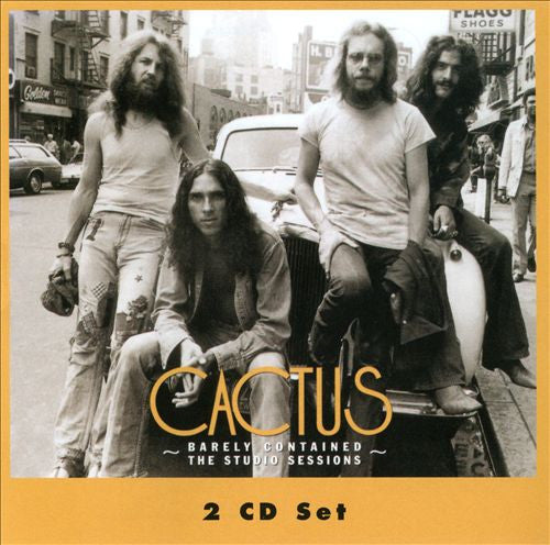 CACTUS - BARELY CONTAINED : STUDIO SESSIONS 2CD - CD