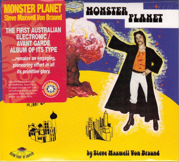 VON BRAUND, STEVE MAXWELL - MONSTER PLANET : 2013 REISSUE + 2 BONUS - CD