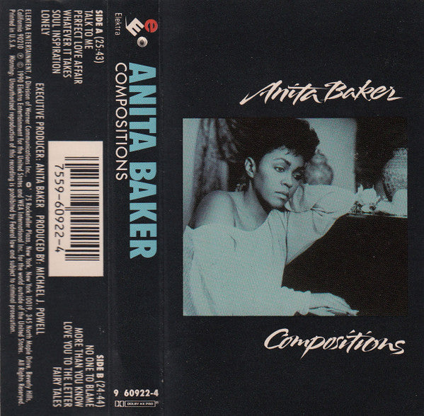 BAKER, ANITA - COMPOSITIONS (CASSETTE) - CS