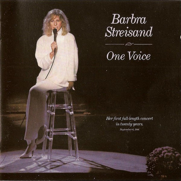 STREISAND, BARBRA - ONE VOICE - CD