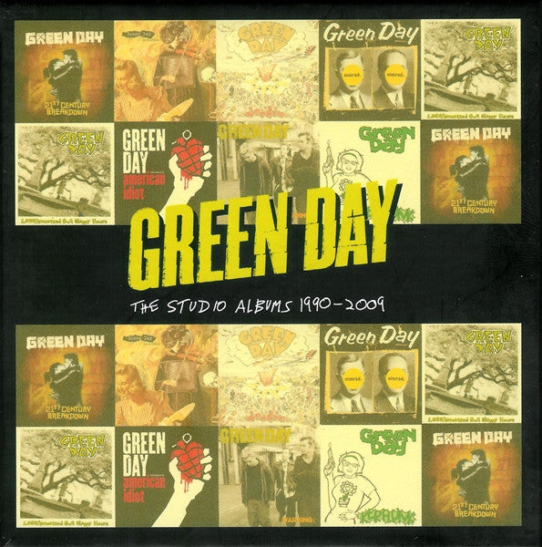 GREEN DAY - STUDIO ALBUMS : 1990 - 2009 (8CD SET) - CD