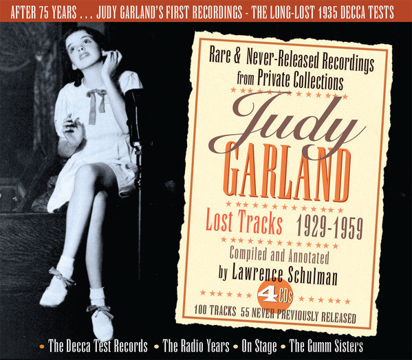 GARLAND, JUDY - LOST TRACKS 1929-1959 (4CD) - CD
