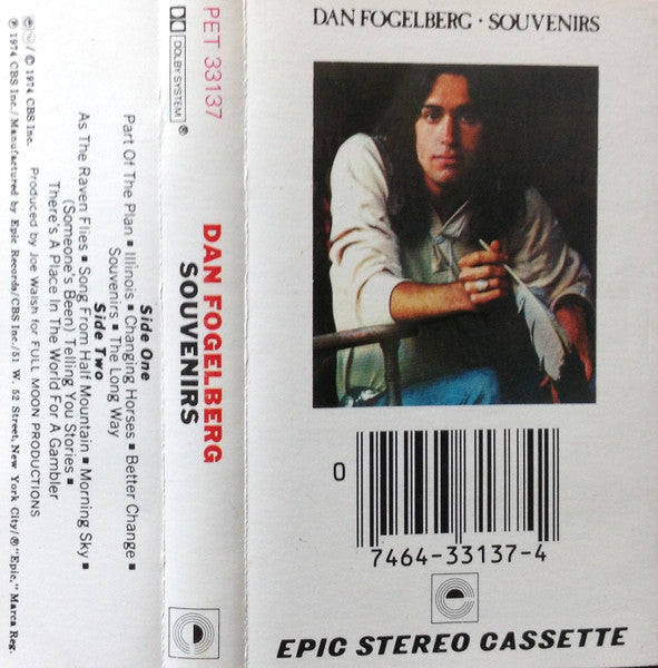 FOGELBERG, DAN - SOUVENIRS (CASSETTE) - CS