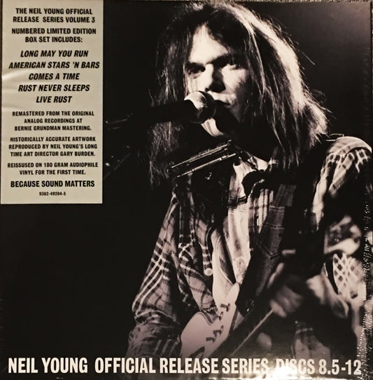 YOUNG, NEIL - OFFICIAL RELEASE SERIES : DISCS 8.5 - 12 - LP