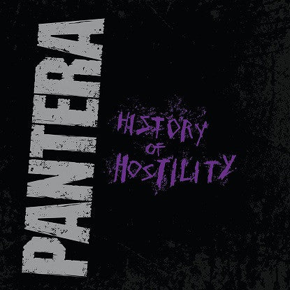 PANTERA - HISTORY OF HOSTILITY : SILVER VINYL - LP