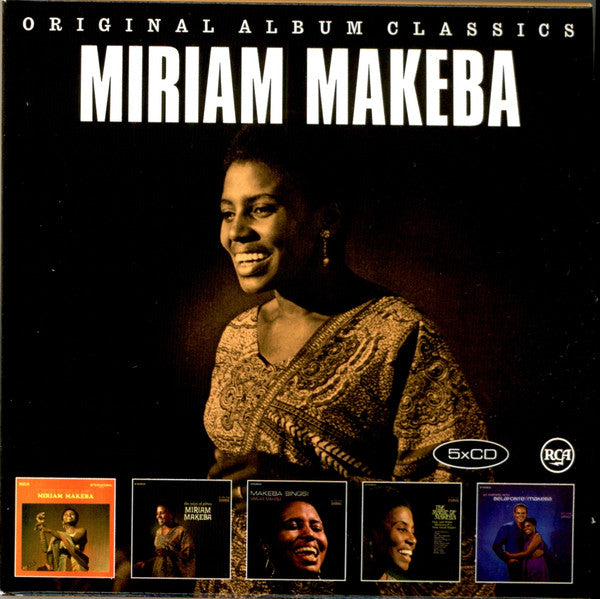 MAKEBA, MIRIAM - ORIGINAL ALBUM CLASSICS : 5CD SET - CD