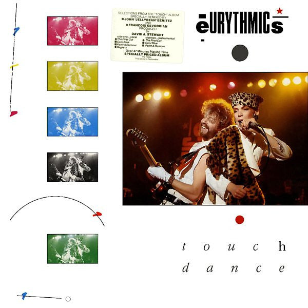 EURYTHMICS - TOUCH DANCE (UK PRESS) - LP