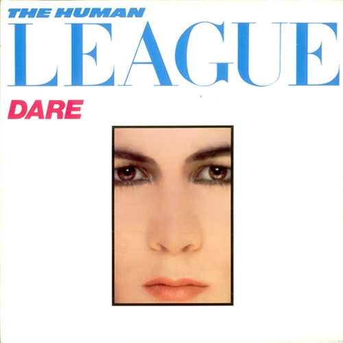 HUMAN LEAGUE - DARE ; OPAQUE BLUE VINYL - LP