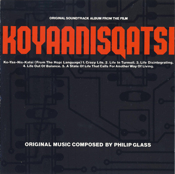 GLASS, PHILIP - KOYAANISQATSI - CD
