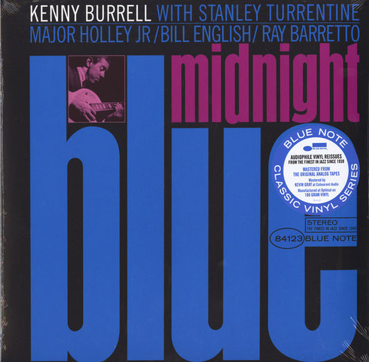 BURRELL, KENNY - MIDNIGHT BLUE : ALL ANALOGUE REMASTER - LP