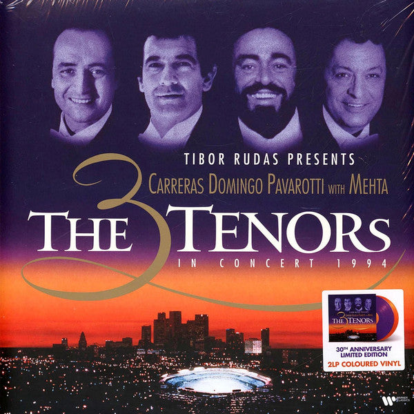 THREE TENORS - IN CONCERT 1994 : PURPLE & ORANGE 2LP - LP