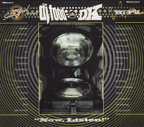 DJ FOOD & DK - NOW, LISTEN! - CD