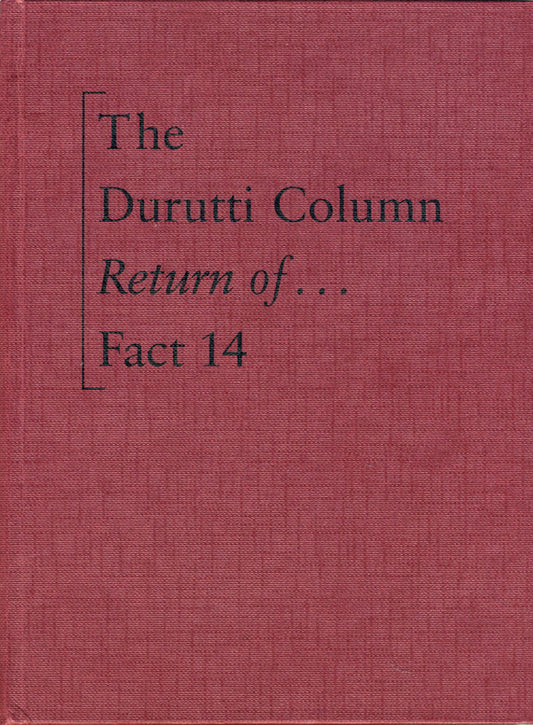 DURUTTI COLUMN - RETURN OF THE DURUTTI COLUMN + 21: 2CD - CD