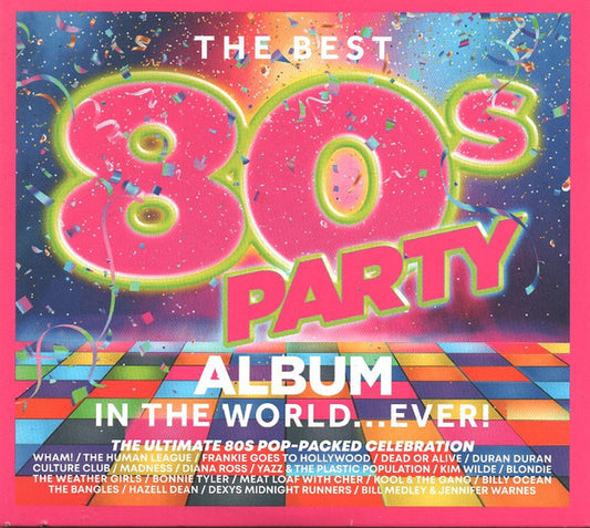 VARIOUS - BEST 80S PARTY ALBUM IN THE ... : 3CD - CD