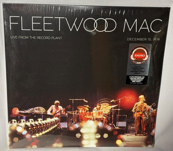 FLEETWOOD MAC - LIVE AT THE RECORD PLANT : RED 2LP SET - LP