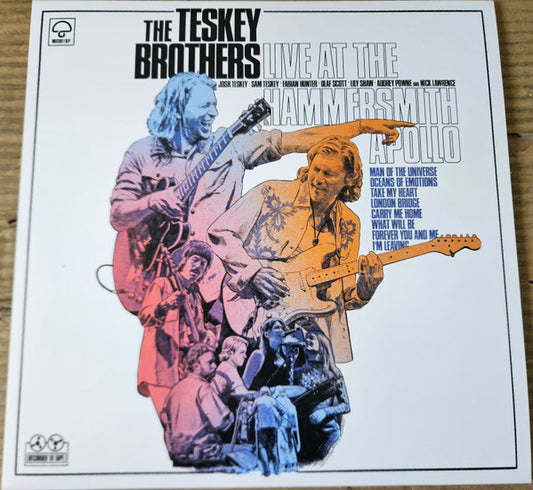 TESKEY BROTHERS - LIVE AT THE HAMMERSMITH APOLLO (PINK) - LP