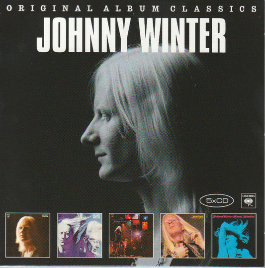 WINTER, JOHNNY - ORIGINAL ALBUM CLASSICS (ONE) : 5CD SET - CD