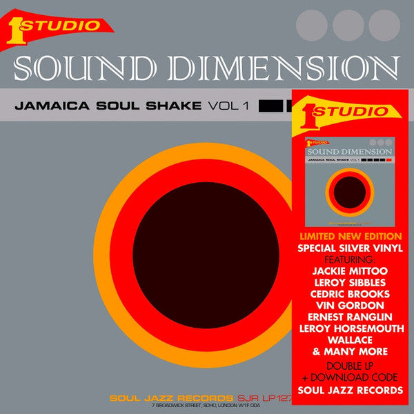 SOUND DIMENSION - JAMAICA SOUL SHAKE : VOLUME ONE - LP