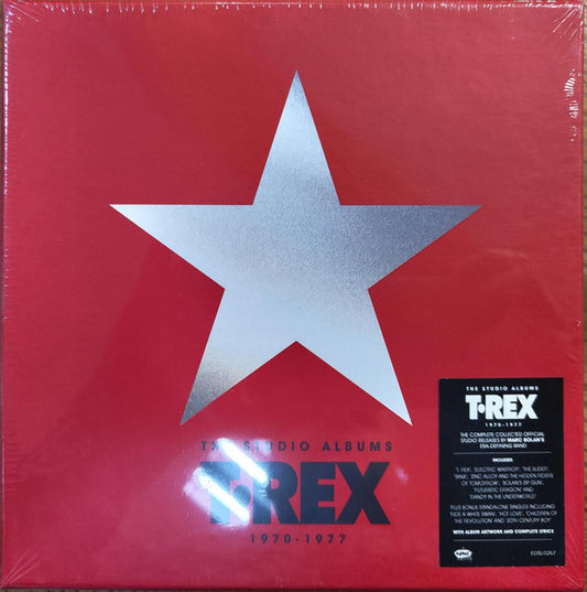 T-REX - STUDIO ALBUMS : 1970 - 1977 (8CD SET) - CD