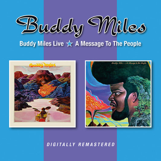 MILES, BUDDY - BUDDY MILES LIVE + A MESSAGE TO THE PEOP - CD