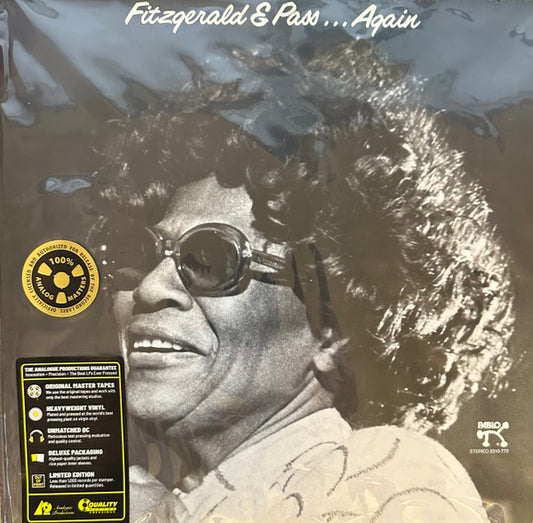FITZGERALD, ELLA / JOE PASS - FITZGERALD & PASS ... AGAIN : 180-GRAM - LP
