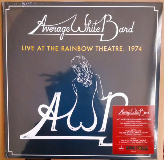 AVERAGE WHITE BAND - LIVE AT THE RAINBOW THEATRE 1974 - LP