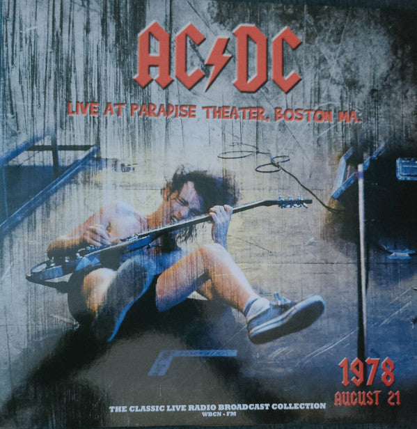 AC/DC - LIVE AT PARADISE THEATER BOSTON 1978 - LP