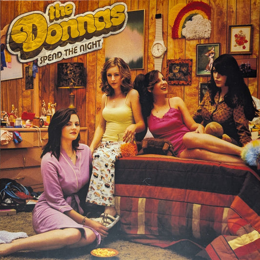 DONNAS - SPEND THE NIGHT : SPLATTER VINYL - LP