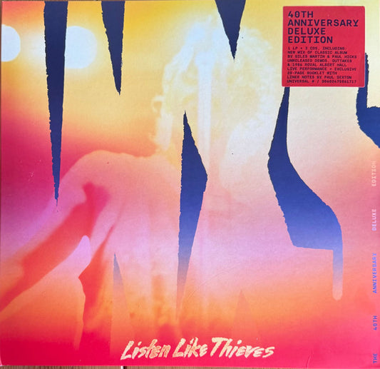 INXS - LISTEN LIKE THIEVES : 40TH ANNIV. LP+3CD - LP