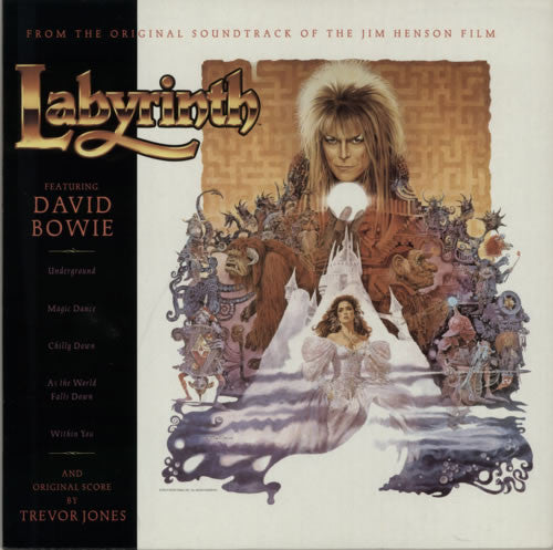 BOWIE, DAVID / TREVOR JONES - LABYRINTH : SOUNDTRACK (REMASTERED) - LP