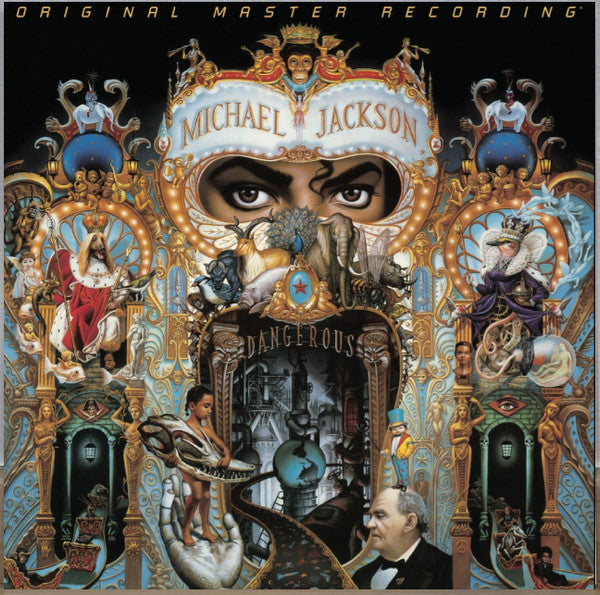 JACKSON, MICHAEL - DANGEROUS: 2LP 180 GRAM AUDIOPHILE - LP