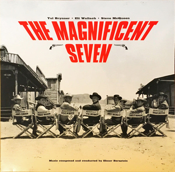 MAGNIFICENT SEVEN (1960) - SOUNDTRACK : 180G COLOURED VINYL - LP