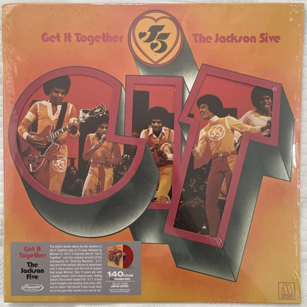 JACKSON 5 - GET IT TOGETHER : RED VINYL - LP