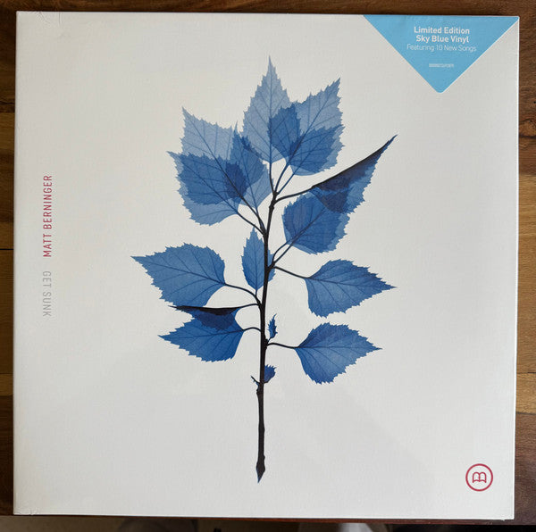 BERNINGER, MATT - GET SUNK : OPAQUE SKY BLUE VINYL - LP