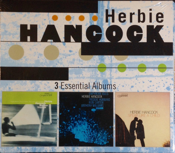 HANCOCK, HERBIE - 3 ESSENTIAL ALBUMS: 3CD SET - CD