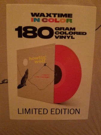 HOWLIN' WOLF - MOANIN' IN THE MOONLIGHT + 2 : RED VINYL - LP