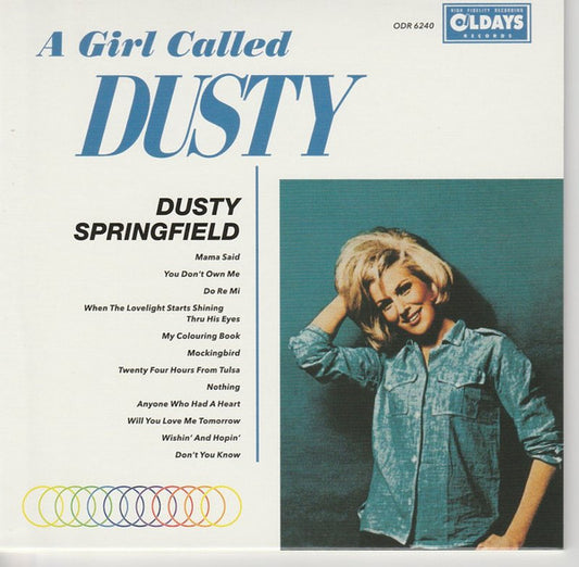SPRINGFIELD, DUSTY - GIRL CALLED DUSTY + 8 : JAPANESE CARD SL - CD