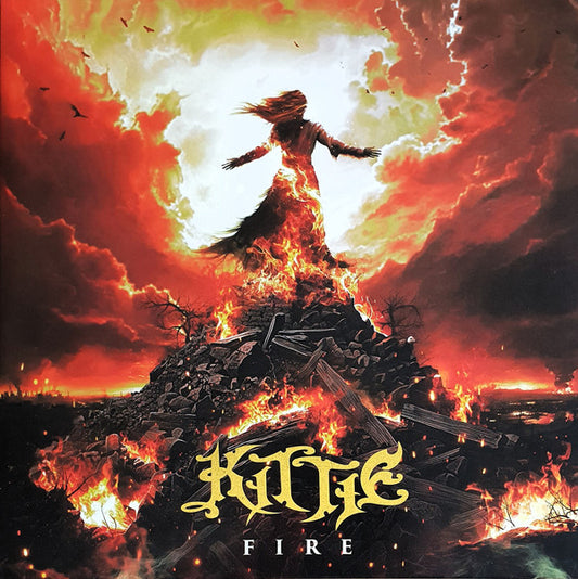 KITTIE - FIRE (GOLD NUGGET COLORED VINYL) - LP