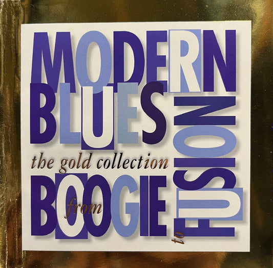 VARIOUS - MODERN BLUES BOOGIE TO FUSION - CD