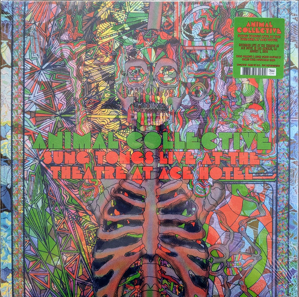 ANIMAL COLLECTIVE - SUNG TONGS : LIVE (GREEN/ORANGE VINYL) - LP