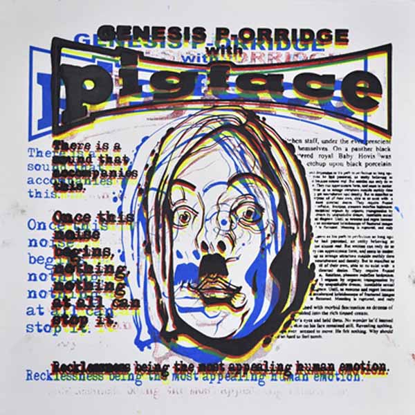 PIGFACE WITH GENESIS P. ORRIDGE - HOWLER, AN ENGLISH BREAKFAST: INDIE EXCL - LP
