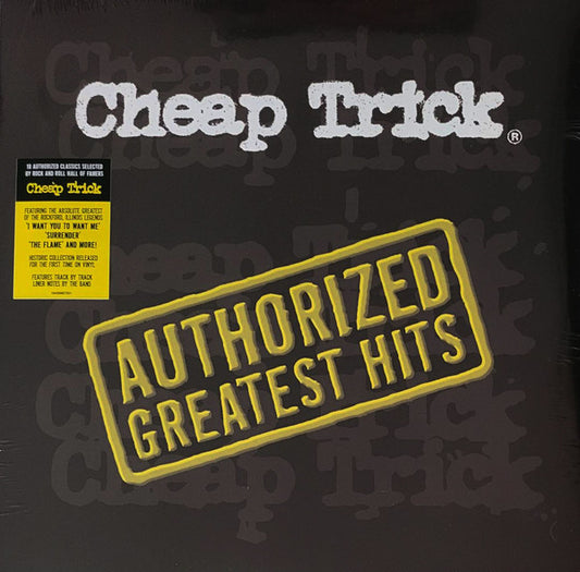 CHEAP TRICK - AUTHORIZED GREATEST HITS : 2LP SET - LP