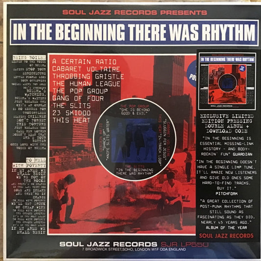 VARIOUS / SOUL JAZZ RECORDS PRESENTS - IN THE BEGINNING THERE WAS RHYTHM (2LP) - LP