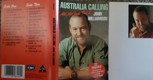 WILLIAMSON, JOHN - AUSTRALIA CALLING (CASSETTE) - CS