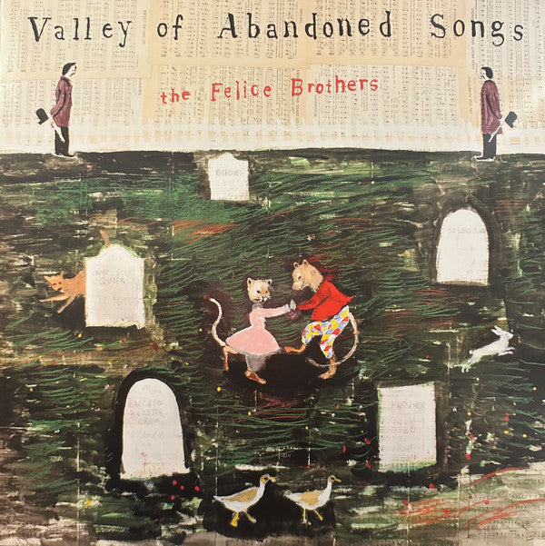 FELICE BROTHERS - VALLEY OF ABANDONED SONGS : BURGUNDY - LP